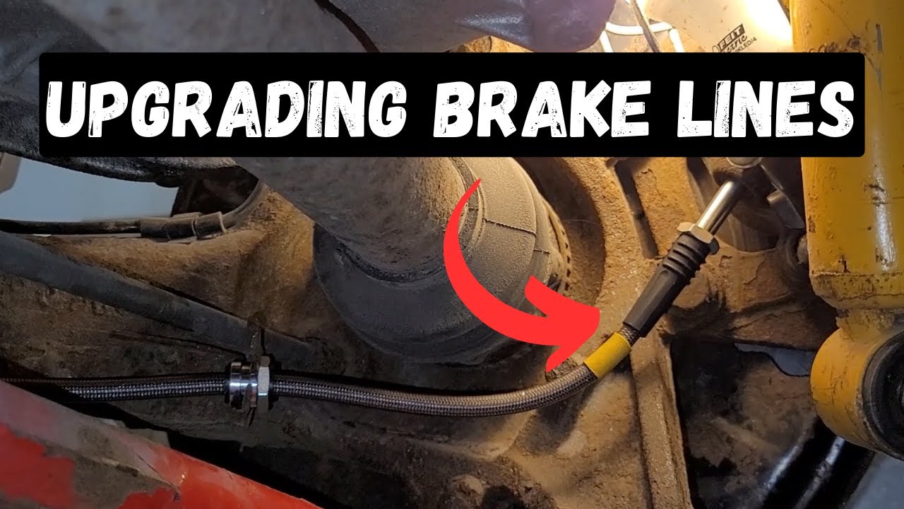 How to Install Stoptech Stainless Steel Brake Lines - Hard Line Repair - Bubble Flares - E46 BMW