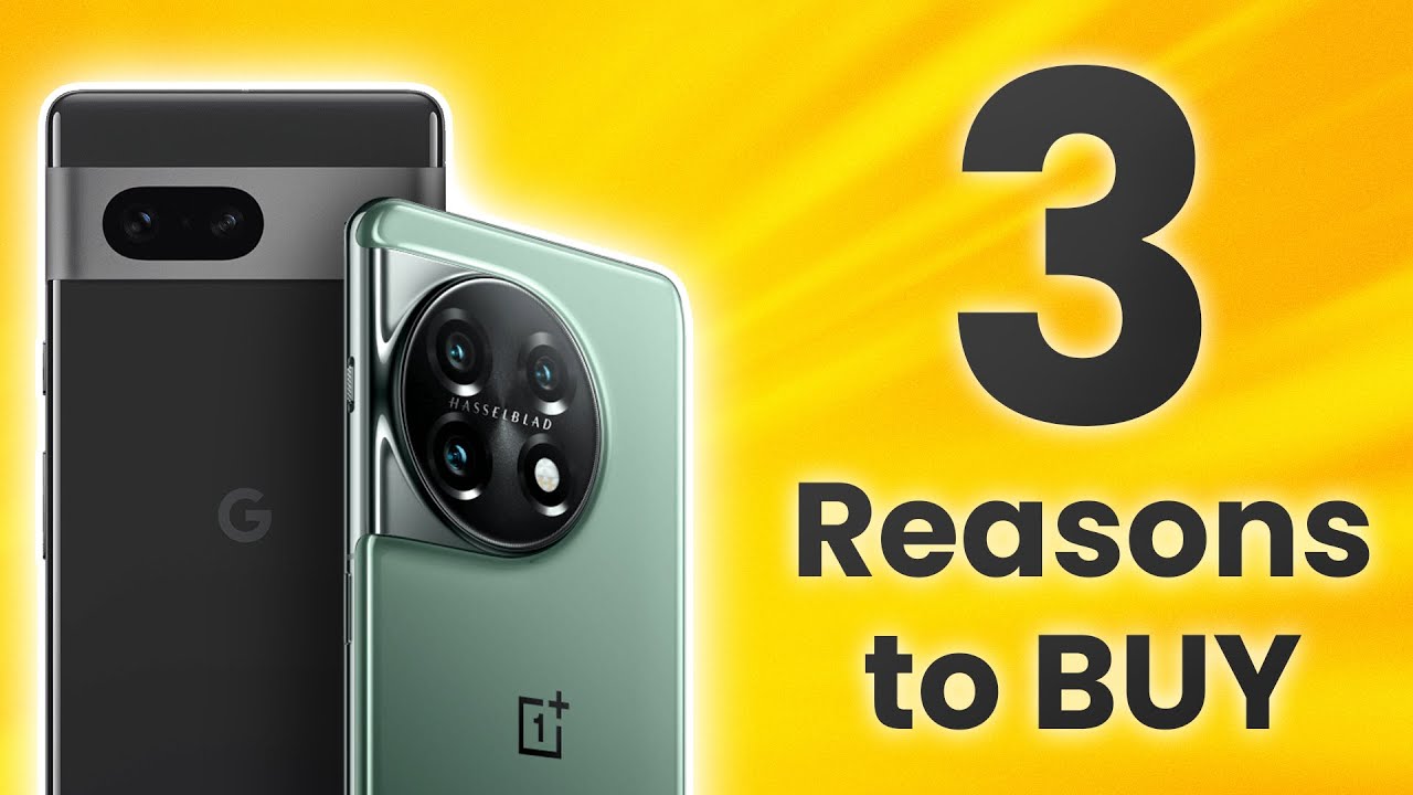 OnePlus 11 5g vs Google Pixel 7 : 3 Reasons to Buy each 🔥