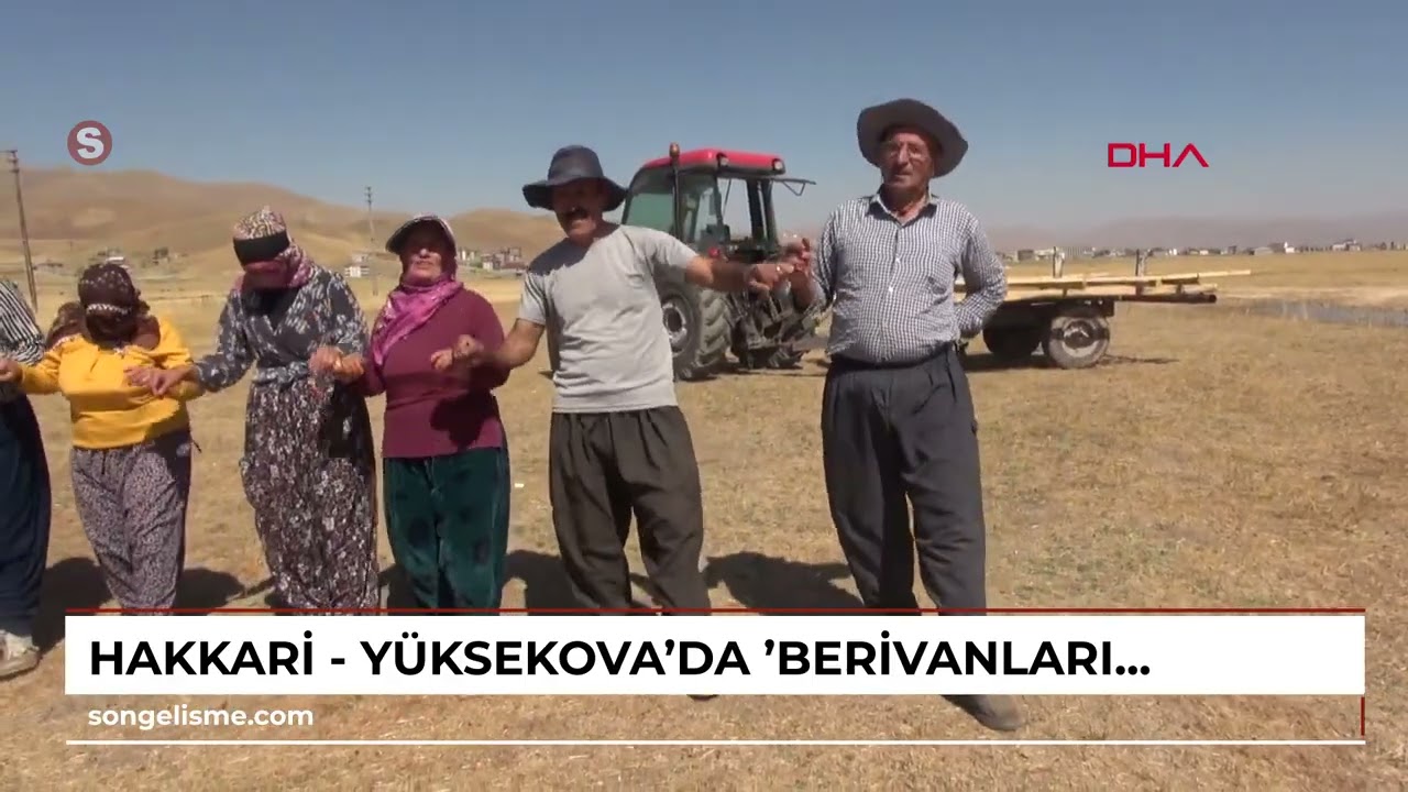 Hakkari - Yüksekova'da 'berivanların' yayla halayı
