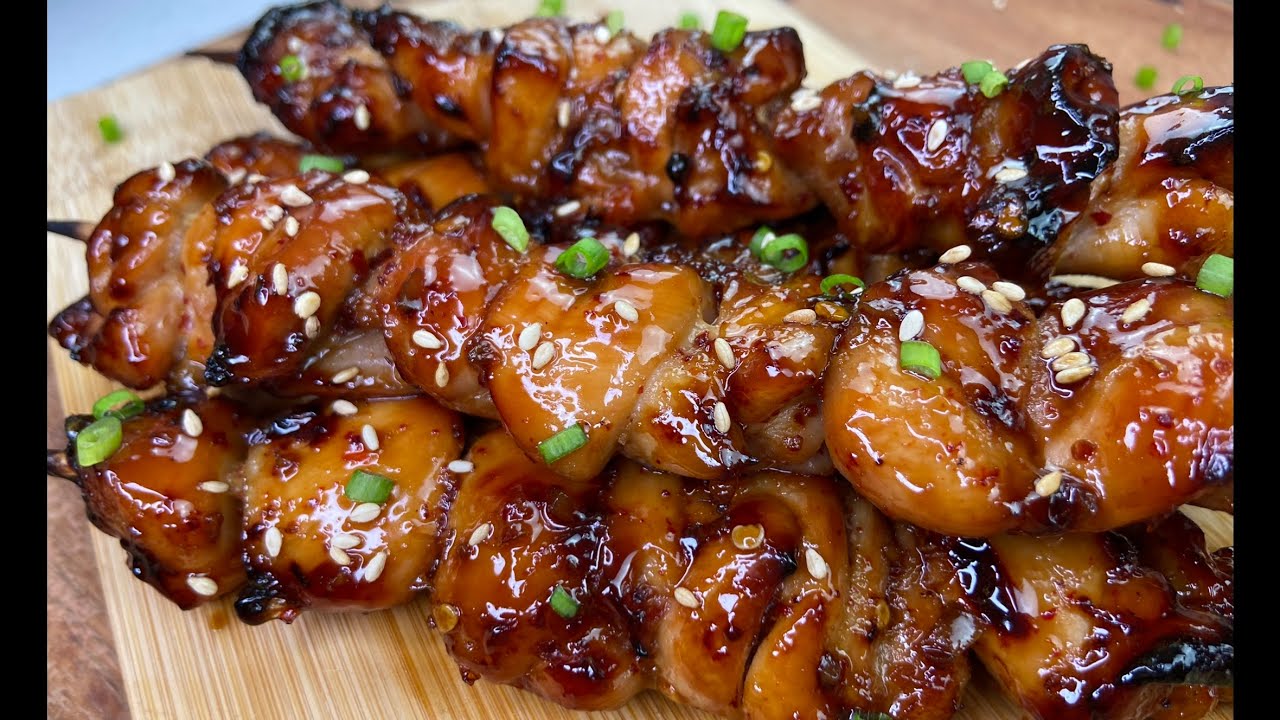 Teriyaki Chicken Skewers