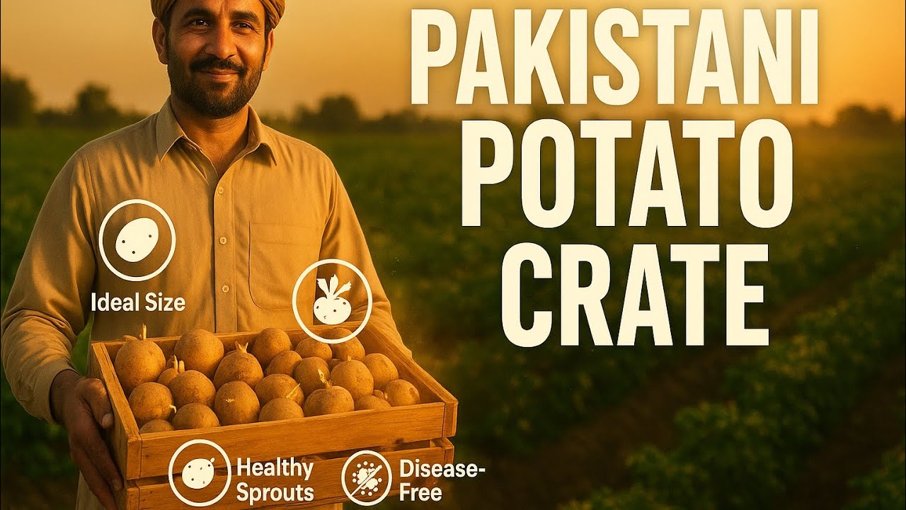 Pakistani Potato Crate | Best Seed Potatoes for High Yield