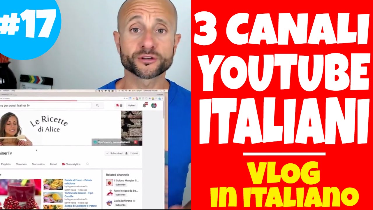 Improve and Practice Italian Conversation and Comprehension, 3 Italian Youtube Channels [IT]