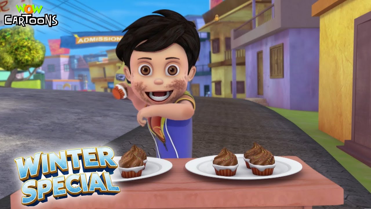 Vir The Robot Boy : Vir Ki Cake's | Winter Special Compilation | 3D Animated Cartoon