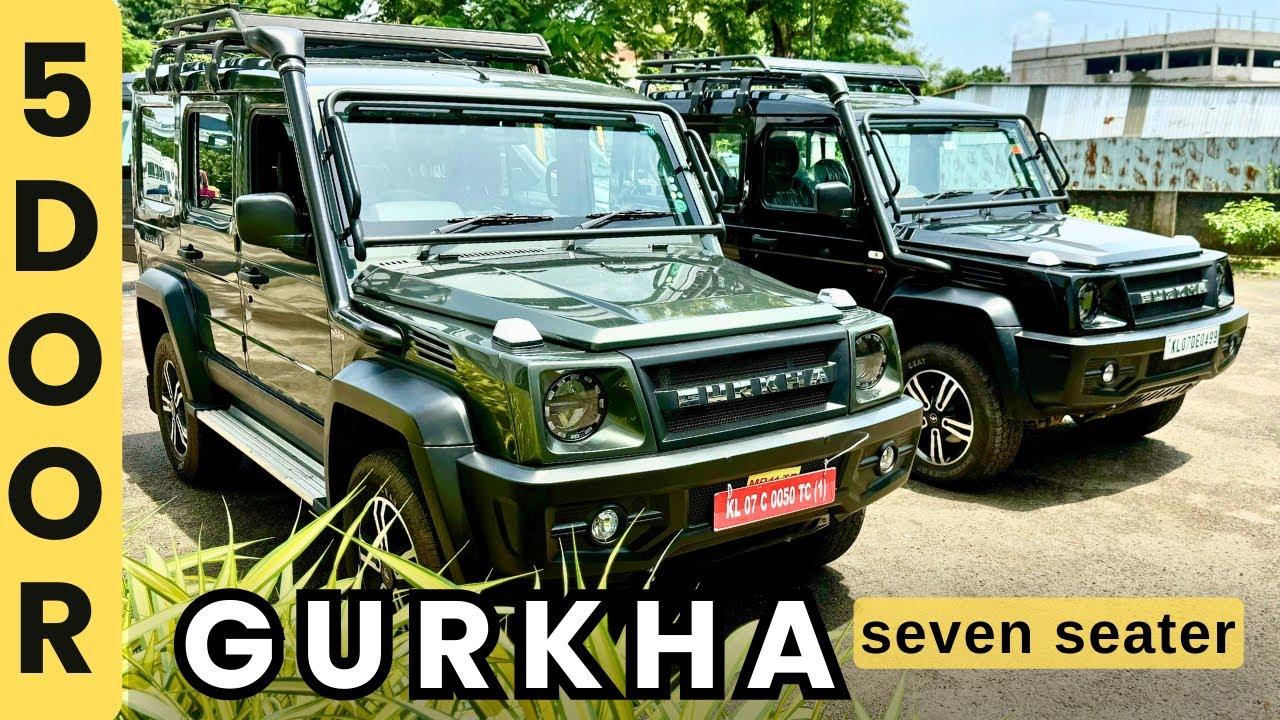 Force Gurkha 7n സീറ്റർ എത്തി | Force Gurkha 5 Door review malayalam