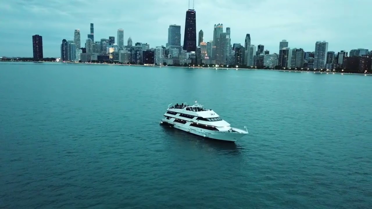 Boat Life on Lake Michigan | Chicago Lakefront from Above