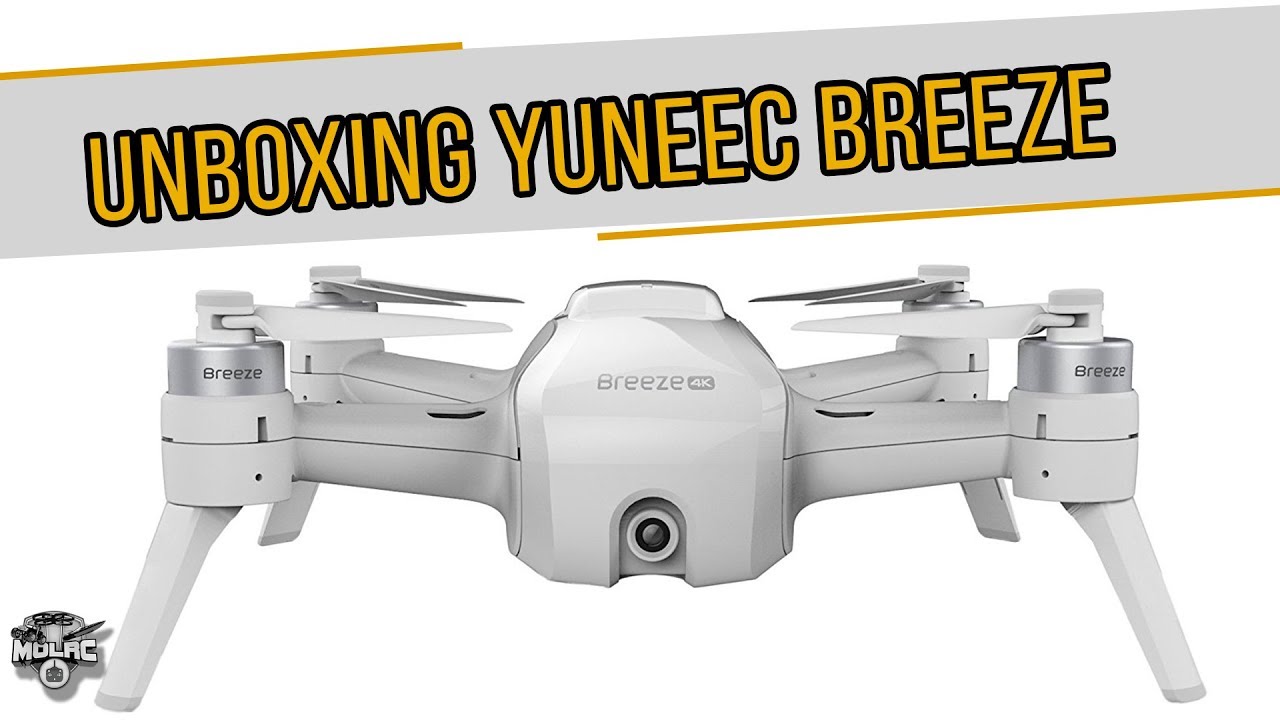 Unboxing comentado do Drone Selfie Yuneec Breeze | Drone bom e barato