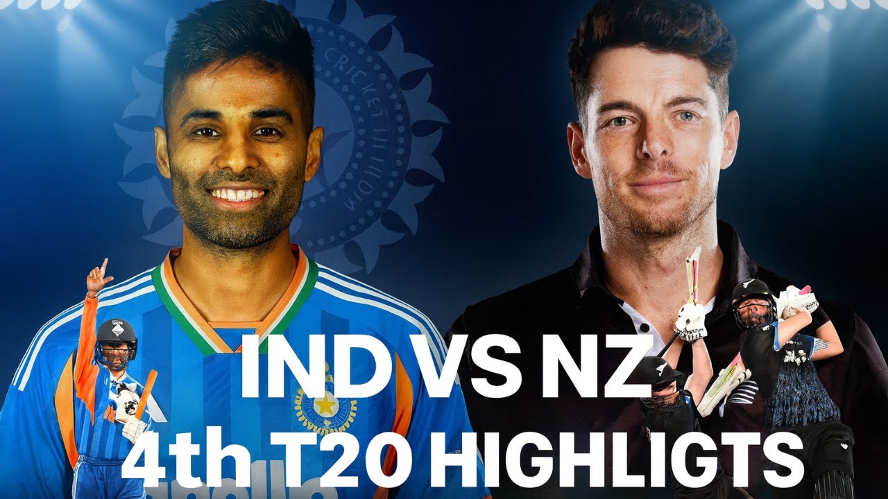 IND vs NZ 4th T20 Highlights Abhishek Sharma’s Fireworks India Dominates in Vizag |#cricwitheliyas