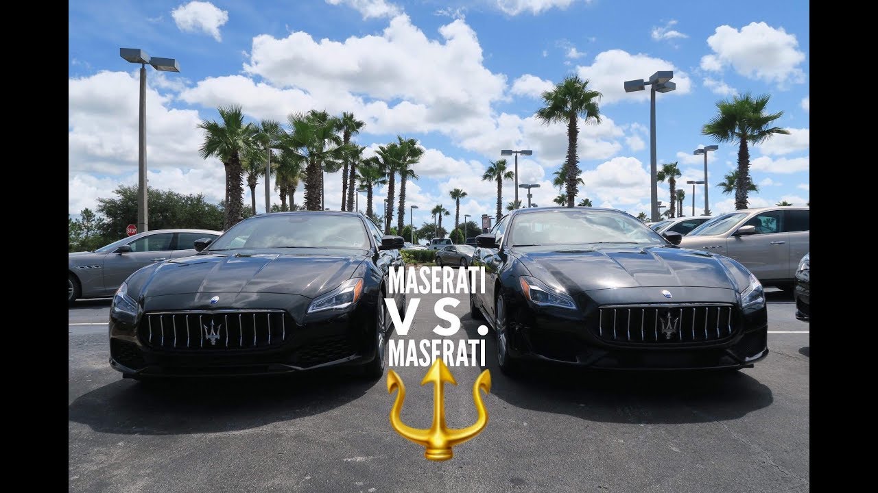 2018 Maserati Quattroporte S vs Quattroporte GTS