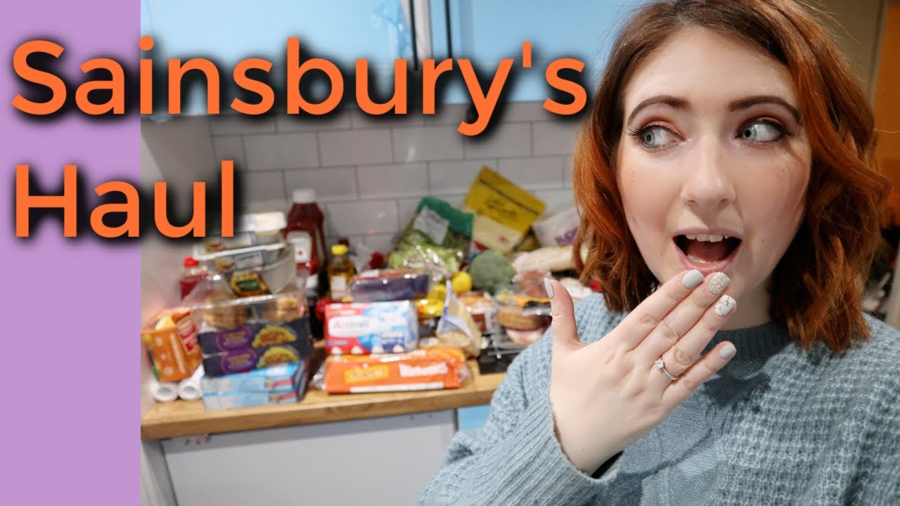 SAINSBURYS FOOD HAUL JANUARY 2022
