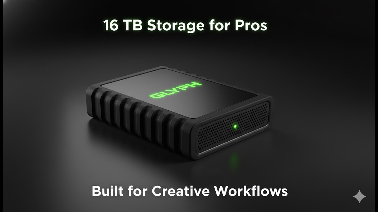 Glyph BlackBox Pro 16TB Review – Rugged 7200RPM USB-C Storage for Creators