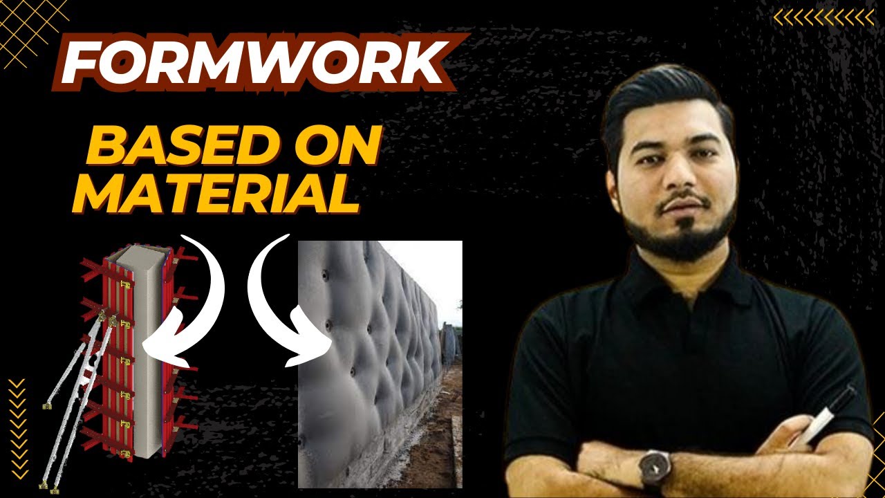 Types of  formwork  Based on Material || सामग्री के आधार पर फॉर्मवर्क के प्रकार