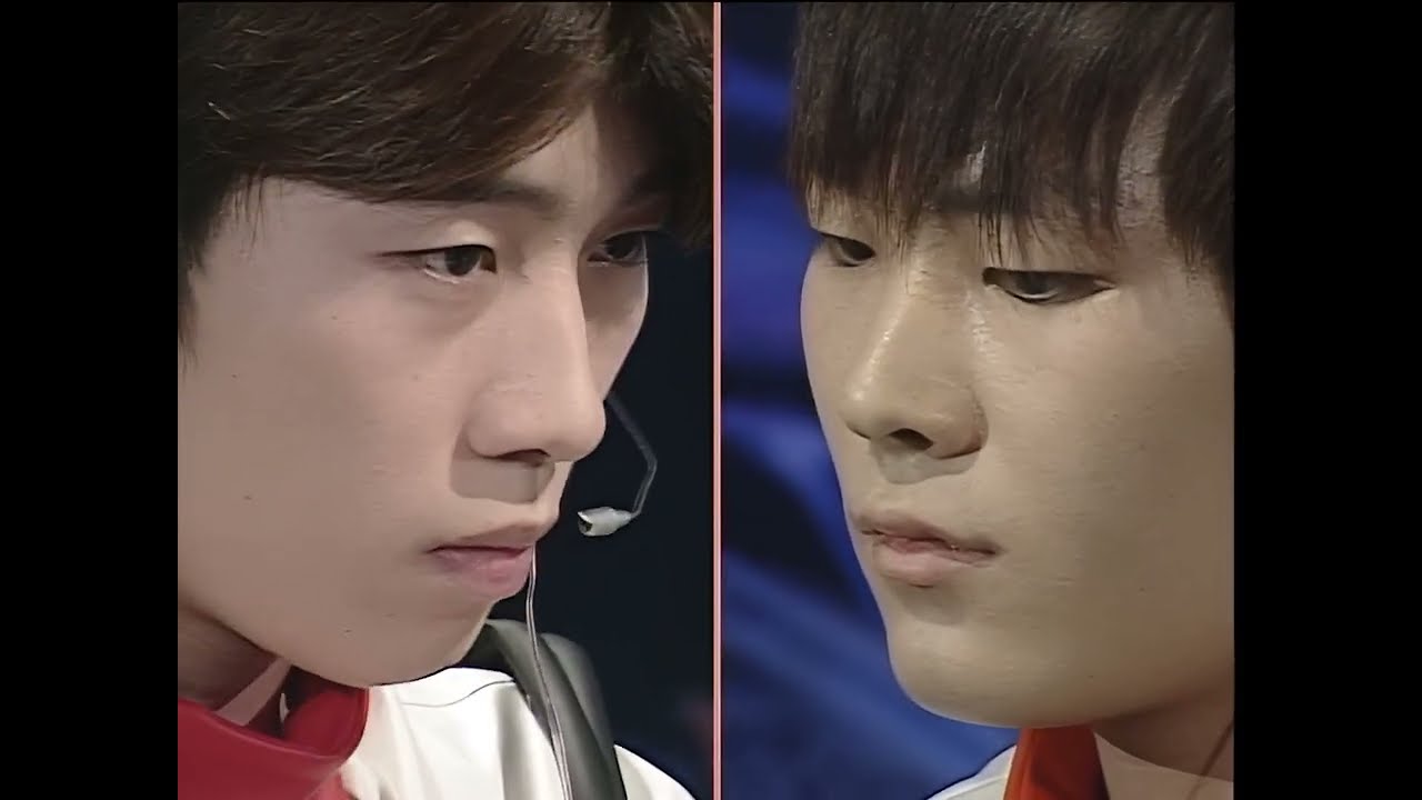 AI 업스케일 | [2001.08.17] 2001 코카콜라배 온게임넷 스타리그 8강 B조 6경기 (라그나로크) 임요환(Terran) vs 변길섭(Terran)