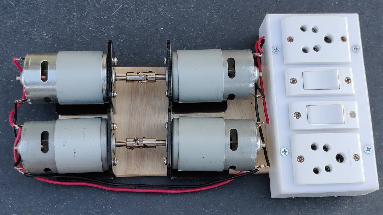 Most Powerful 220V Free Energy Generator