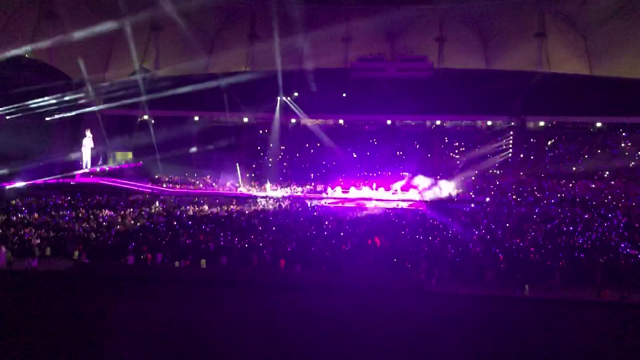 BTS concert - In riyadh SA. IDOL 11 oct
