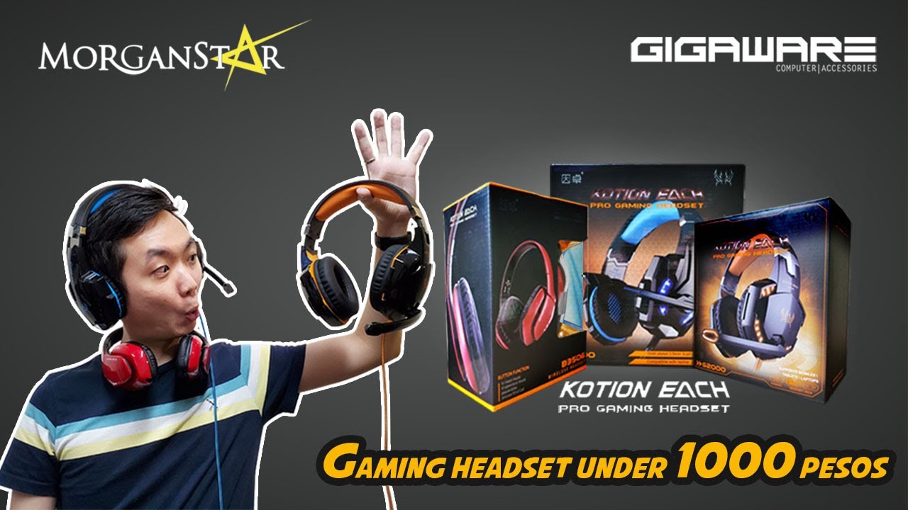 Budget Gaming Headsets Kotion Each G2000 vs G9000 vs B3506