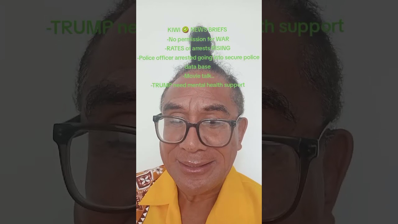 9 MARCH 2026 Kiwi 🥝 NEWS BRIEFS with News Anchor Beno Swann 