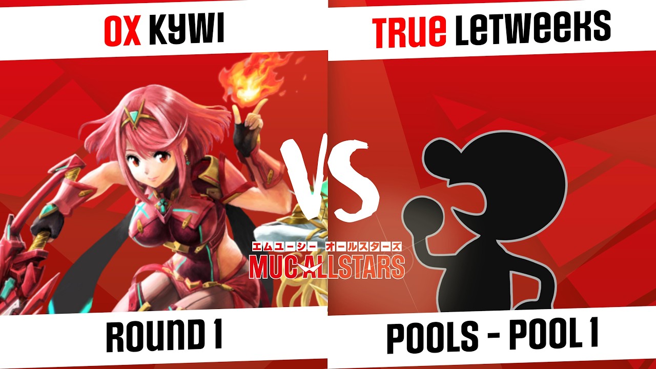 [MUC AllStars #19 - S2] Pools - Pool 1 - OX | Kywi VS True | LeTweeks