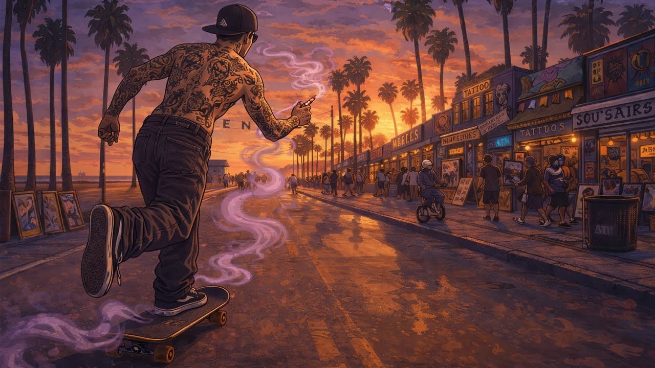 “Sunset Smokin