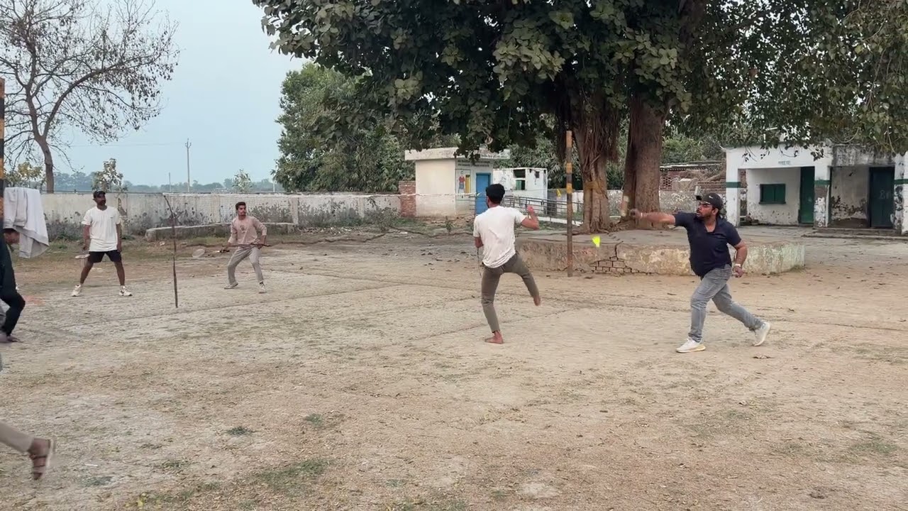 Ganv me Badminton  🔥😍🏸 #badminton #vlog #villagevlog 
