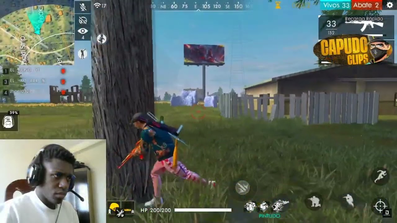 Mesmo SOLO o DIZKIL n&atilde;o fugia de NENHUM SQUAD 🥵