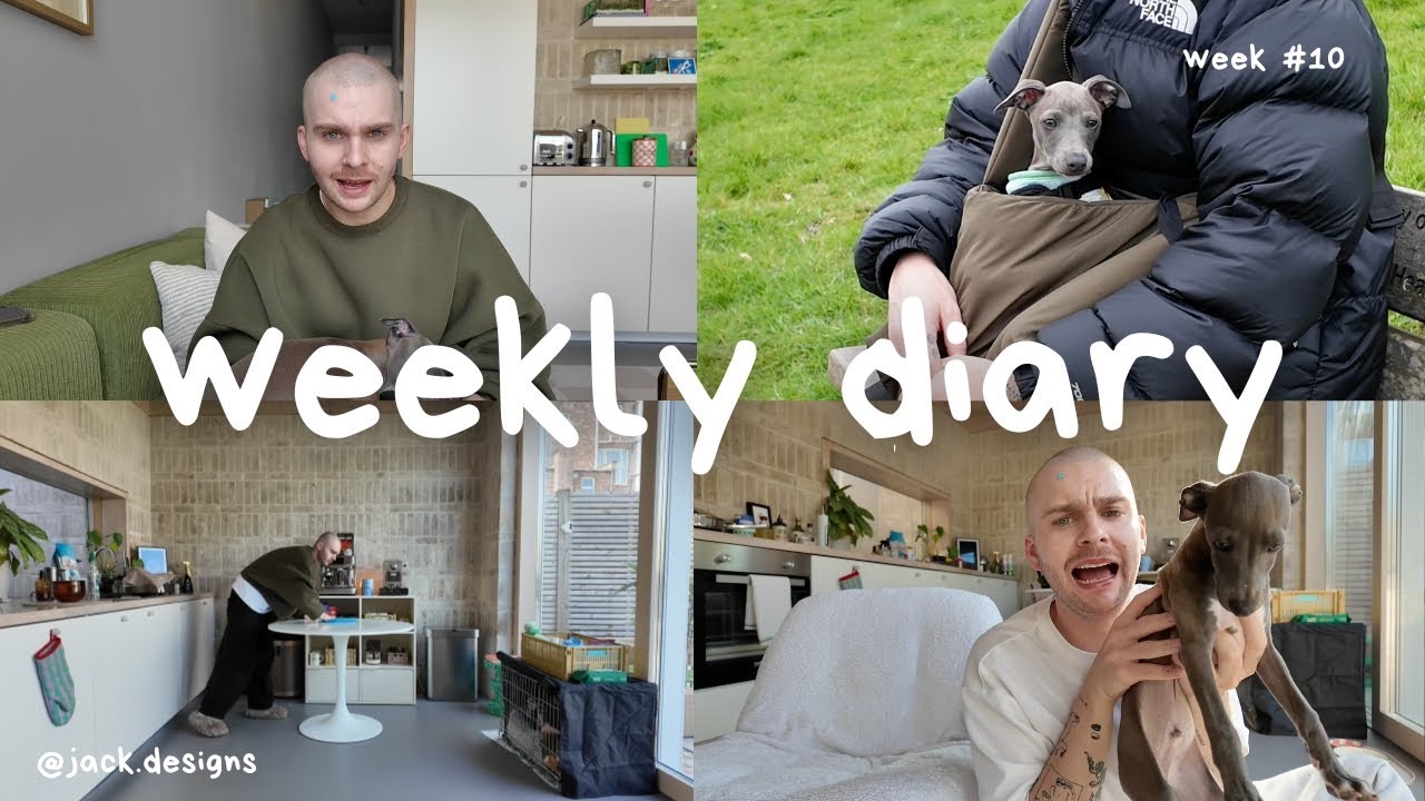 First Week with My New Puppy | London Weekly Vlog