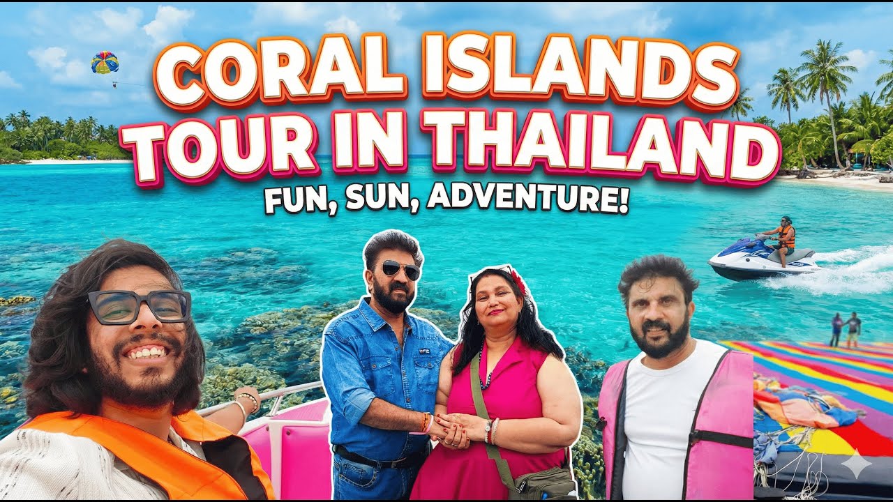 🌴 Coral Islands Tour in THAILAND | Sun, Sea, & Adventure! 🇹🇭