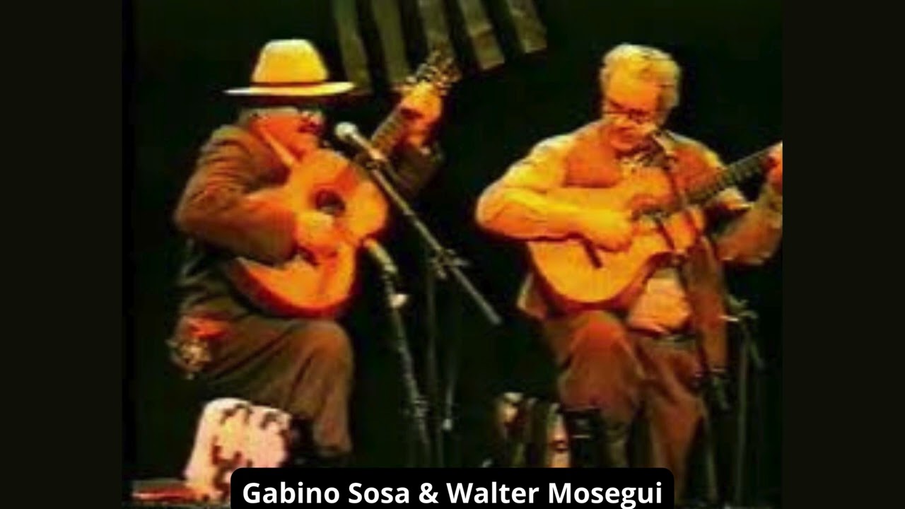 Walter Mosegui y Gabino Sosa