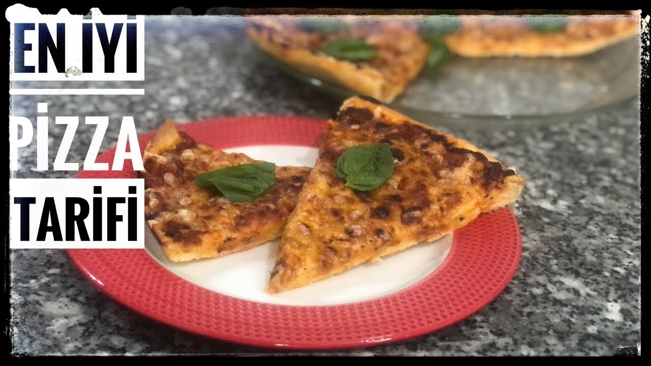 EVDE PİZZA’YI BİR DE BÖYLE DENEYİN  💯İTALYAN PİZZA TARİFİ 🍕