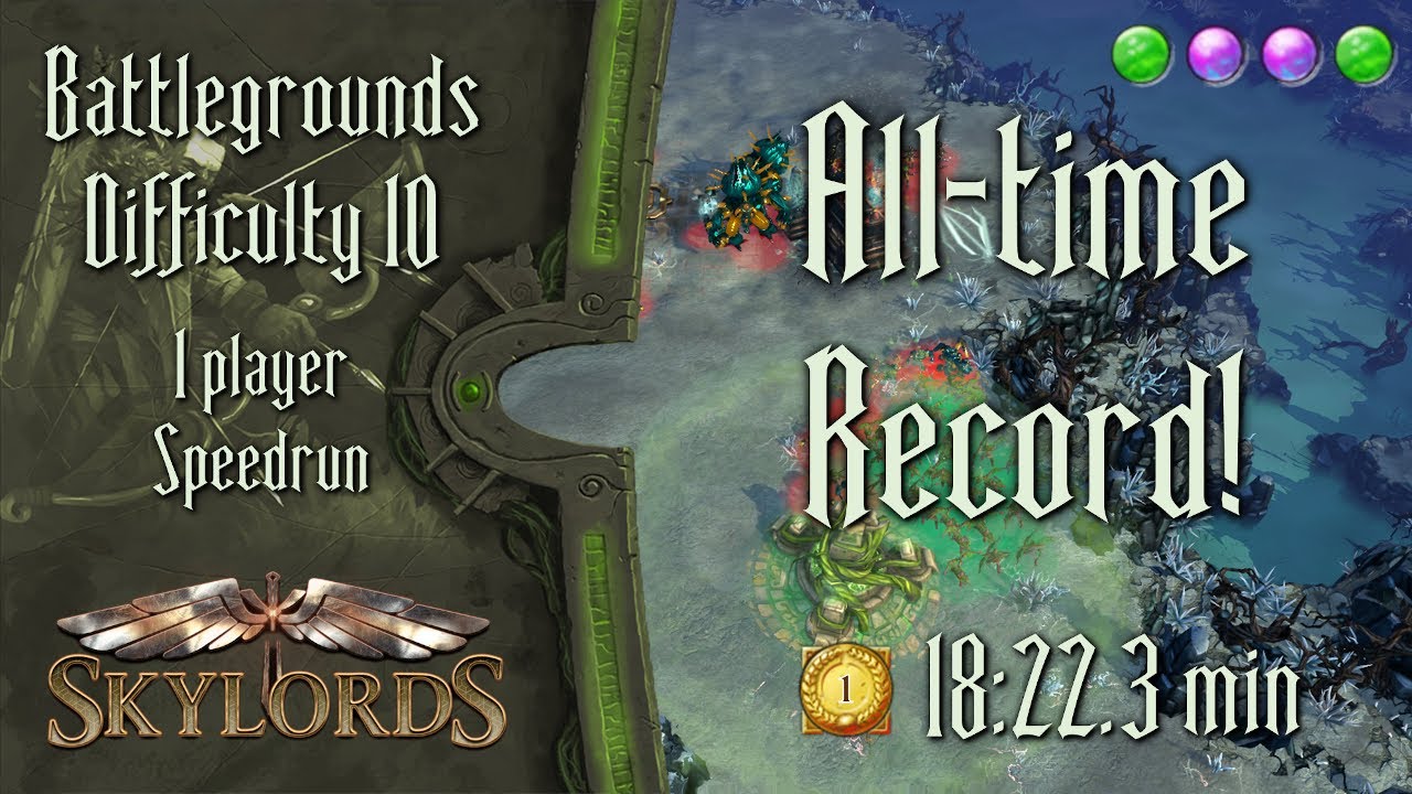 Solo Speedrun in 18:22.3 | 2 player rPvE 10 - February 2021 | Skylords Reborn (BattleForge)