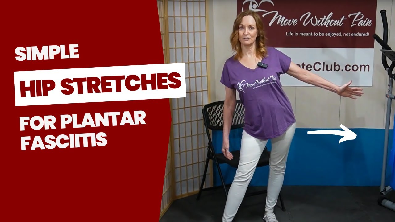 Quick Hip Exercise to Fix Plantar Fasciitis | Stretches for Plantar Fasciitis | Part 3