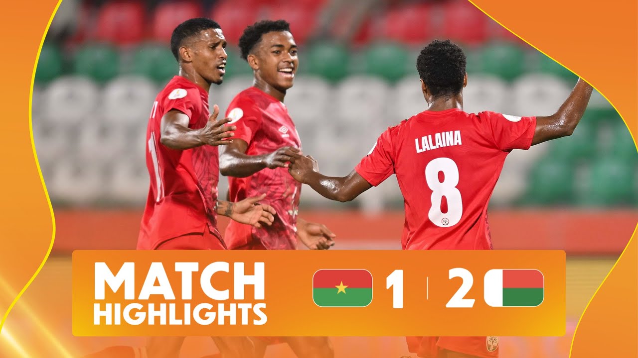 Burkina Faso 1-2 Madagascar Match Highlights l TotalEnergies CHAN 2024 l Matchday 5