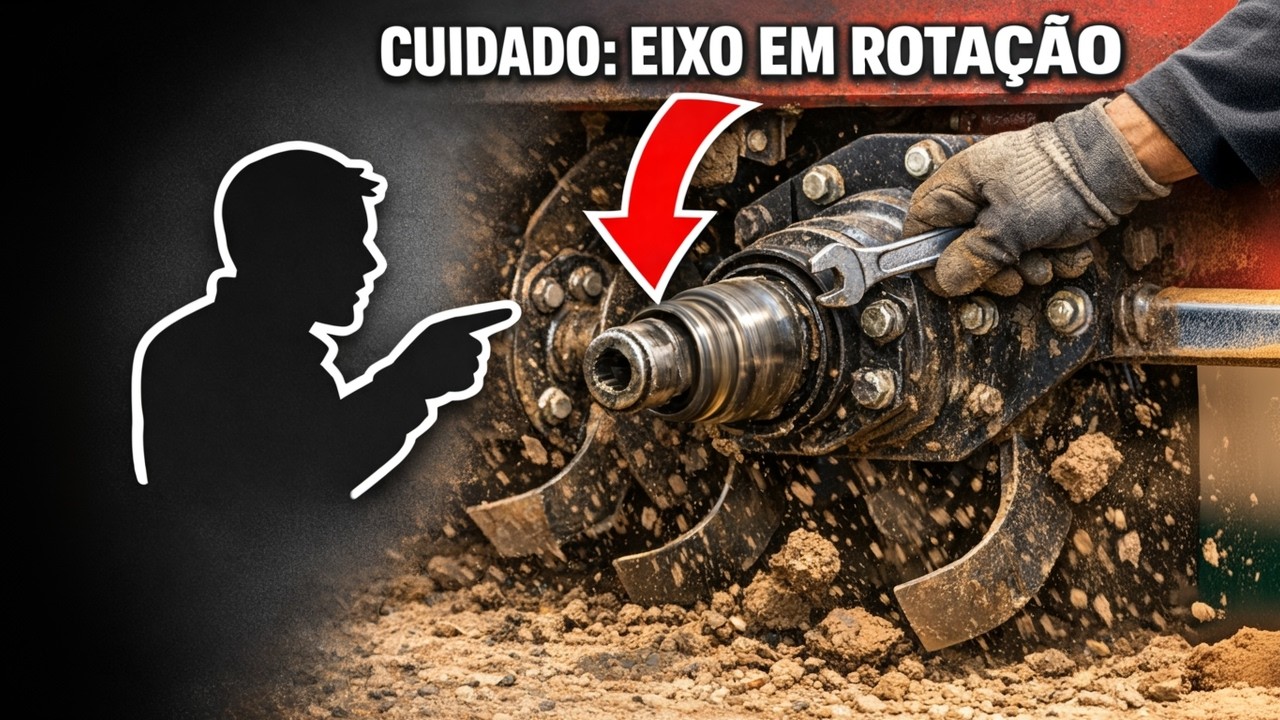 EQUIPAMENTOS DE PREPARO DE SOLO  ENXADA ROTATIVA OPERAÇÃO E REGULAGEM