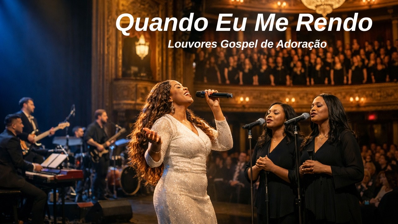 Quando Eu Me Rendo | Louvores Gospel de Adoração | Louvores Eterno Gospel Jazz
