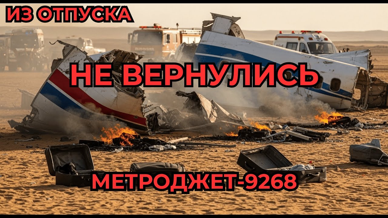 Метроджет 9268: Взрыв над Синаем | 224 Жертвы Теракта ИГИЛ | Трагедия 31 Октября 2015