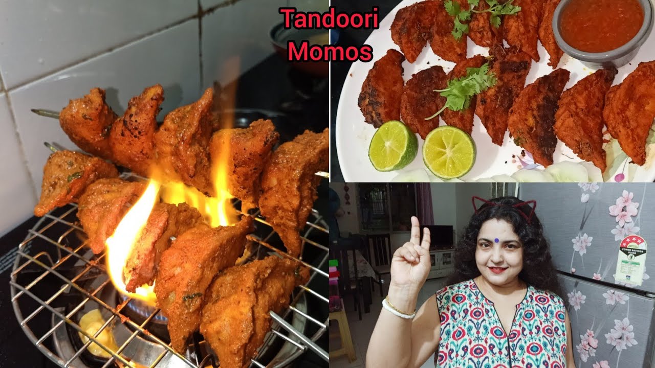 Tandoori Momos In a Pan | Fried Momo Recipe | Veg Momo Recipe | Momo Without Steamer | Street Food