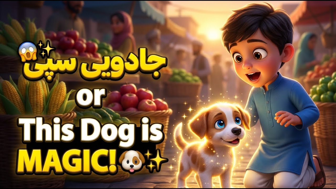 جادویی سپی| The Cobbler and the Magic Goat | Pashto cartoon story
