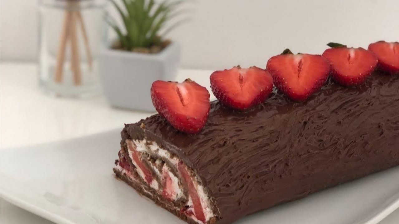 Nutella rolat sa jagodama