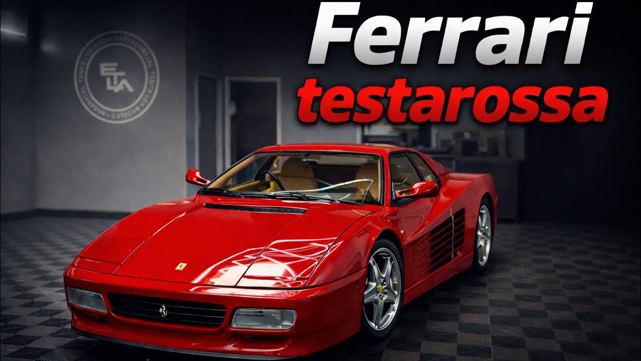 1 OF 76 Rare Ferrari Testarossa came in.