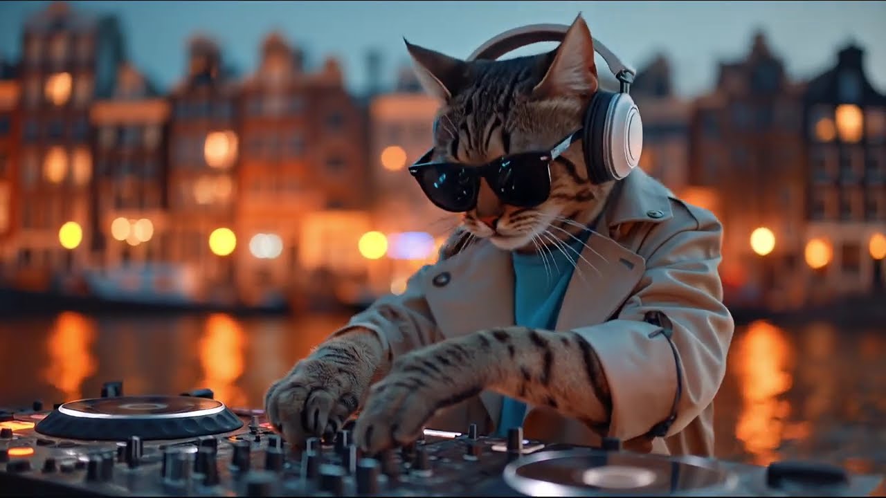 Amsterdam Chill House 🇳🇱 DJ MIAWW Canal Night Mix | Cozy Deep Grooves & City Lights