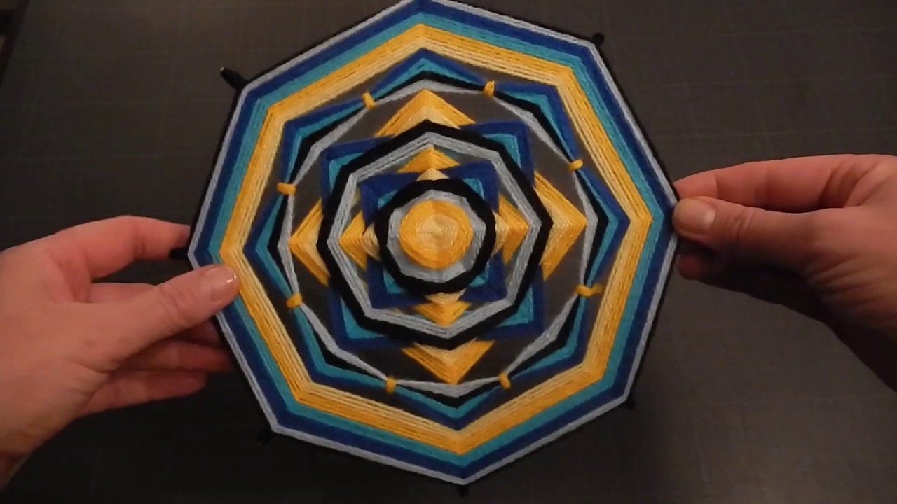 Mandala de laine