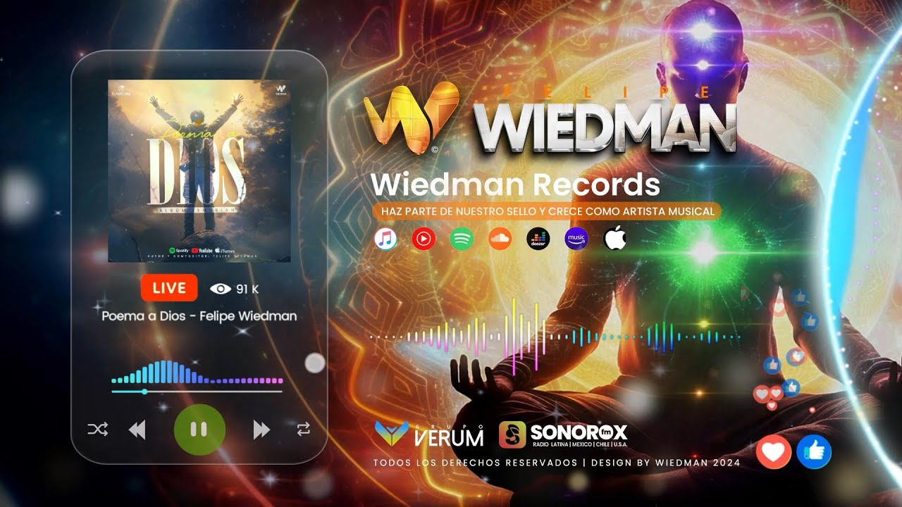 POEMA A DIOS - Felipe Wiedman | Wiedman Records