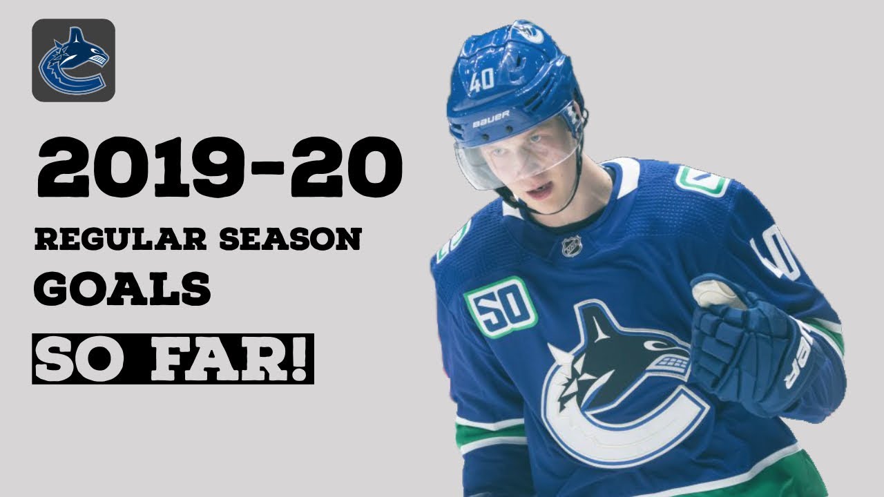 Elias Pettersson (#40) | 2019-20 Goals | VAN | (First 20 Goals)