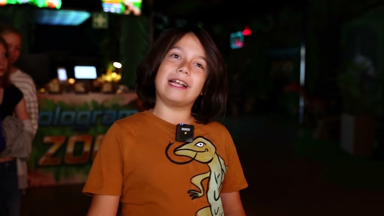 Reaktionerne siger alt 😍 Børn og voksne i Hologram Zoo