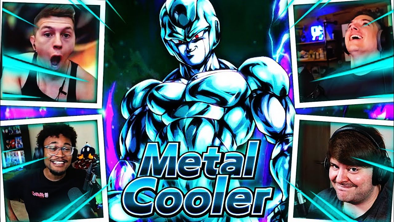 *NEW* LF METAL COOLER AND KING COLD REACTION (DRAGONBALL LEGENDS)