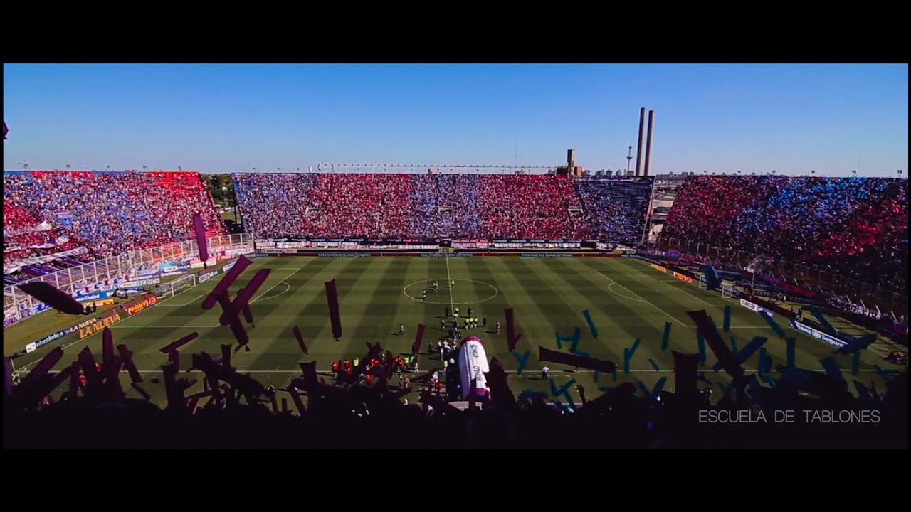Recibimiento Completo San Lorenzo  50.000 Globos - Escuela de Tablones