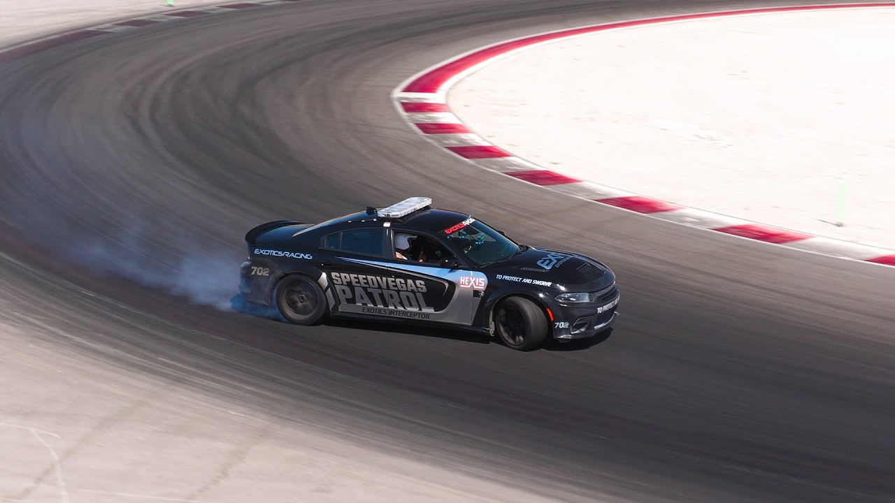 DODGE CHARGER HELLCAT Drifting Ride-Along #Drifting #Drift #Speedvegas @Speed-Vegas