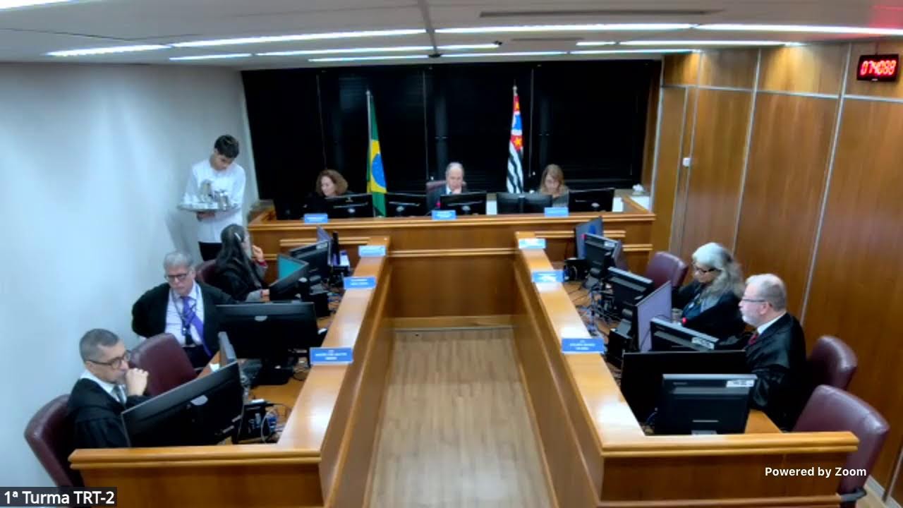 Sessão Telepresencial da 1ª Turma