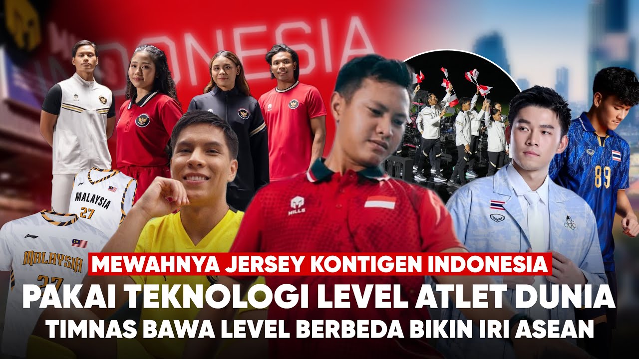 Jersey Timnas Indonesia Paling Mewah !! MILLS pakai ‘Teknologi Baru’ Negara ASEAN Langsung Iri Berat