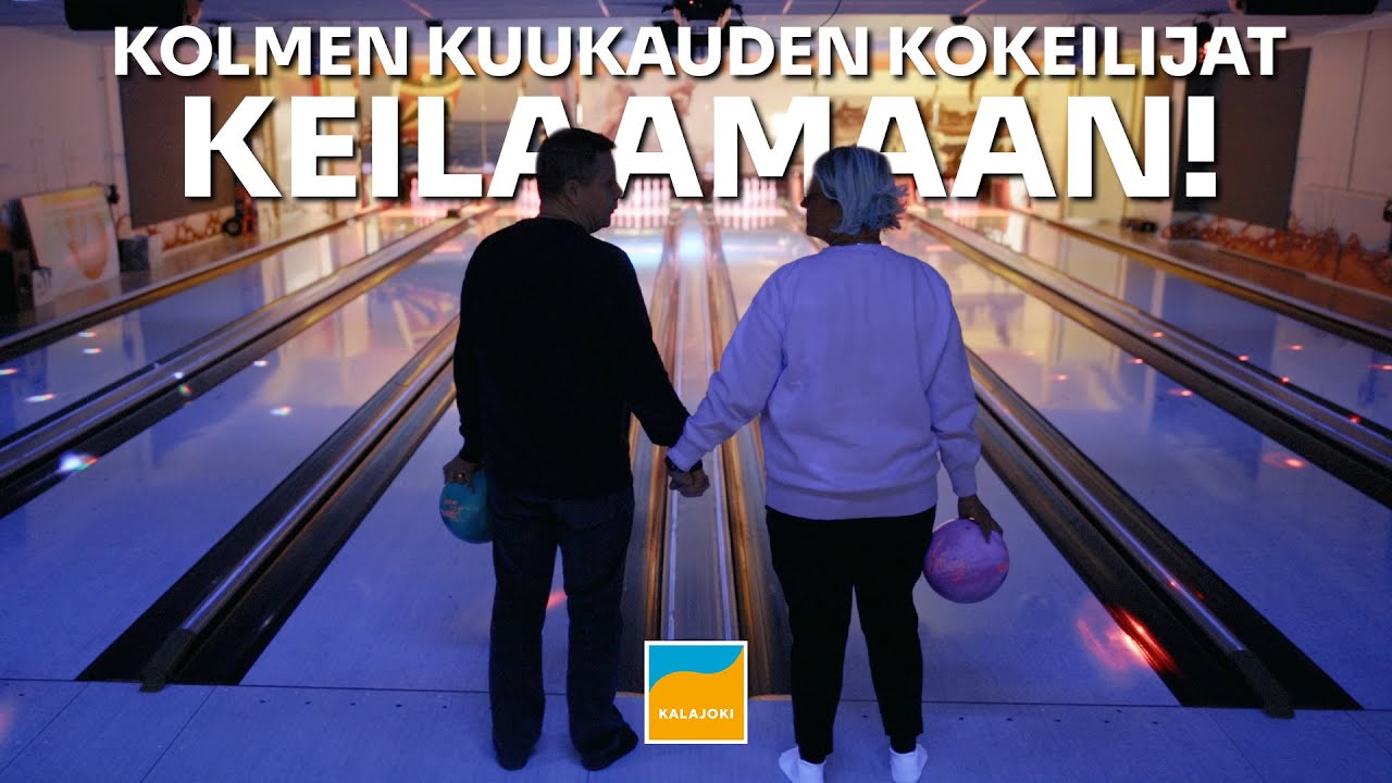 Kolmen kuukauden kokeilu - Anja ja Kaapo kokeilevat keilaamista.