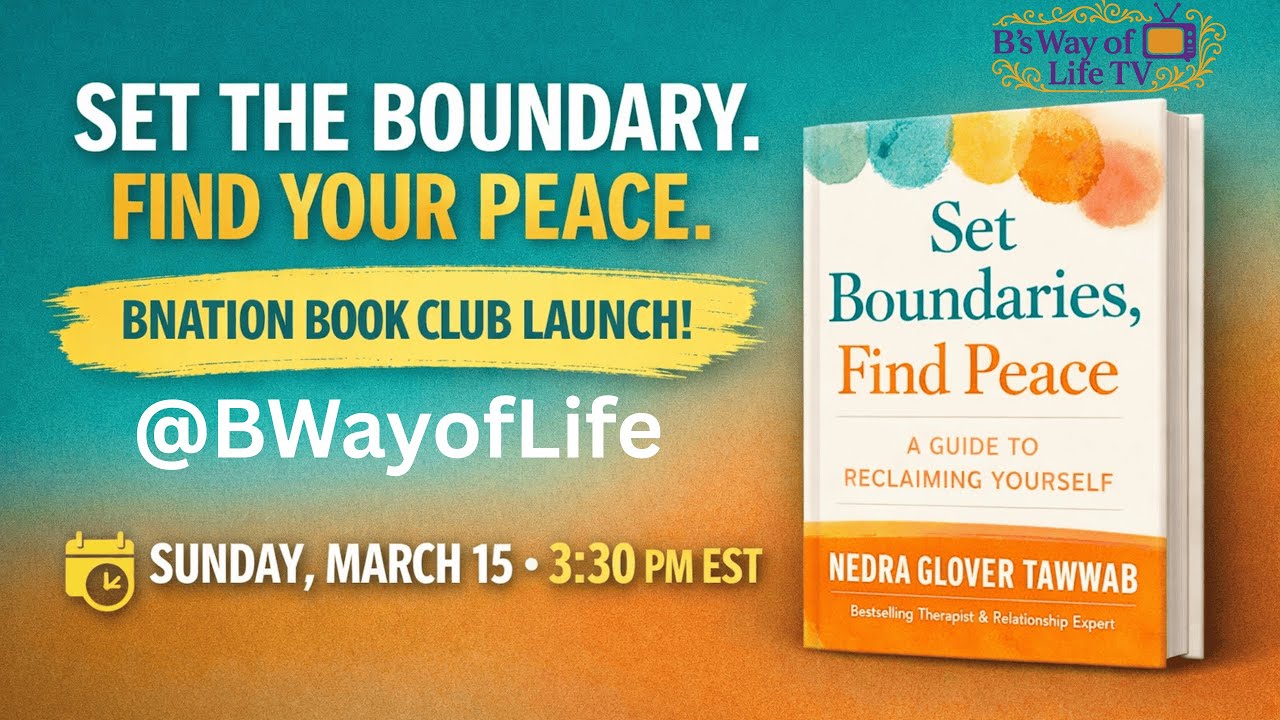 It’s Time to Reclaim You! | BNation Book Club Begins March 15 📱